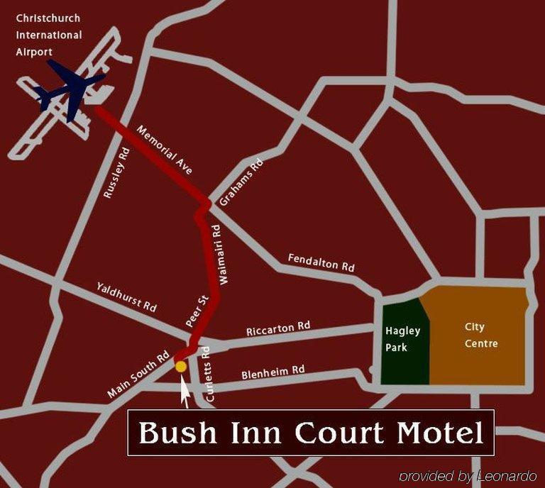 Bush Inn Court Motel Christchurch Luaran gambar